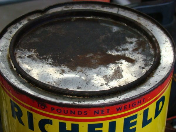 Richfield Oil Co. No. 3 Cup Grease Can Top