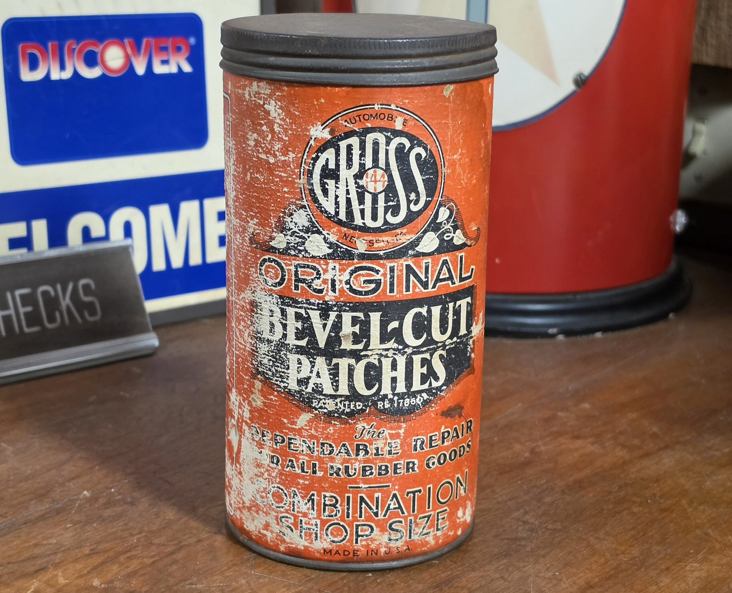 Gross Bevel-Cut Patches Shop Size