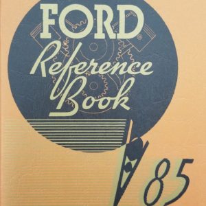 1937 Ford Passenger Car Owners Manual