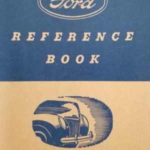 1939 Ford Deluxe Owners Manual