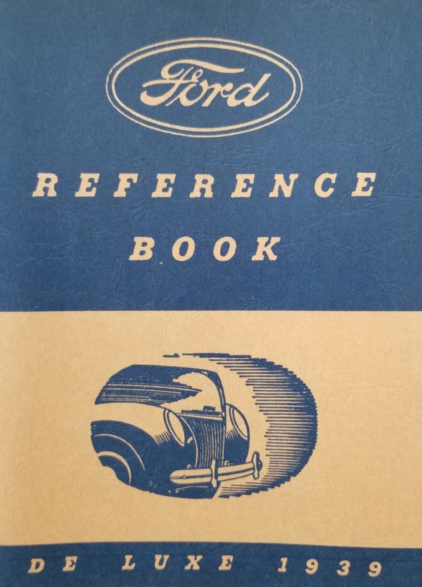 1939 Ford Deluxe Owners Manual