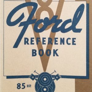 1938 Ford Passenger Car Owners Manual