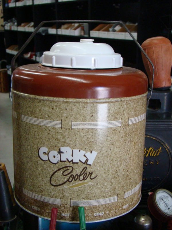 Corky Cooler With Glass Insert