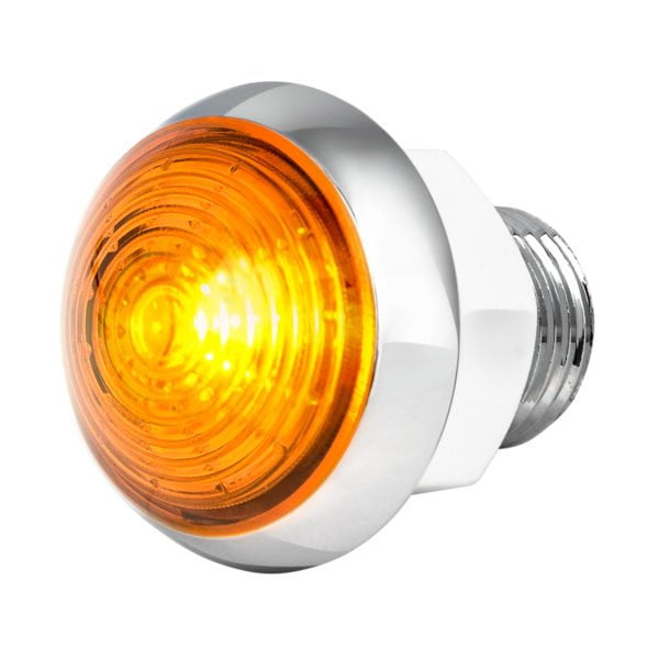 Mini Moon Dual Function LED With Aluminum Housing Amber