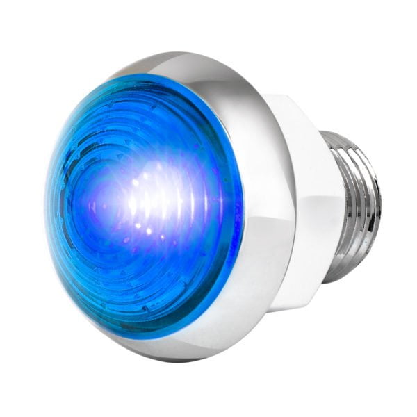 Mini Moon Dual Function LED With Aluminum Housing Blue