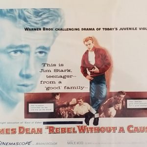 Rebel Without A Cause Lobby Card Litho