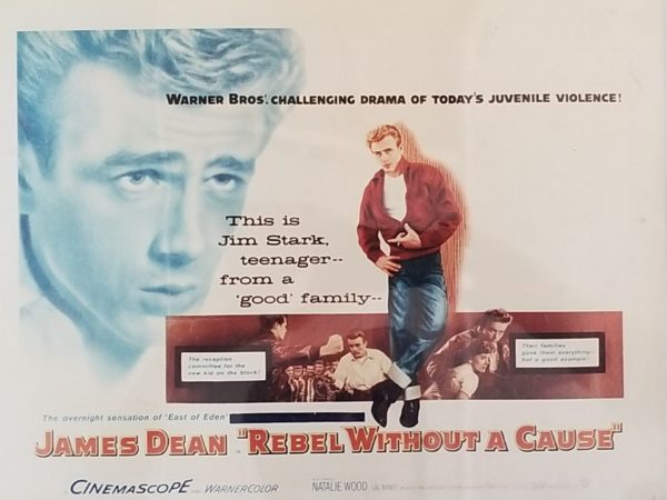 Rebel Without A Cause Lobby Card Litho