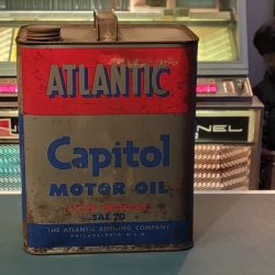 Atlantic Capitol Motor Oil Can