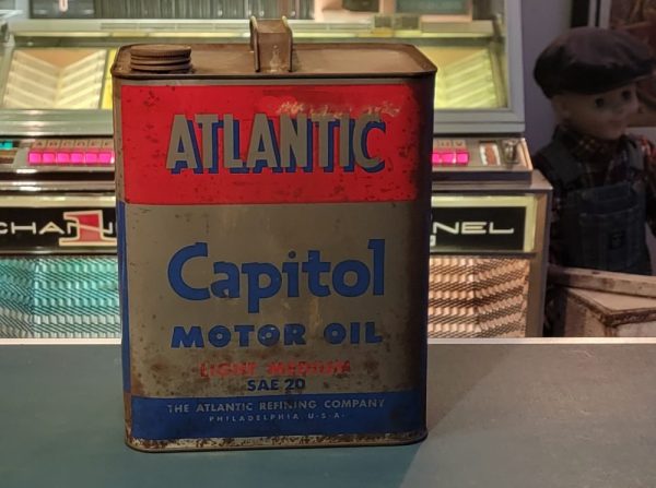 Atlantic Capitol Motor Oil Can