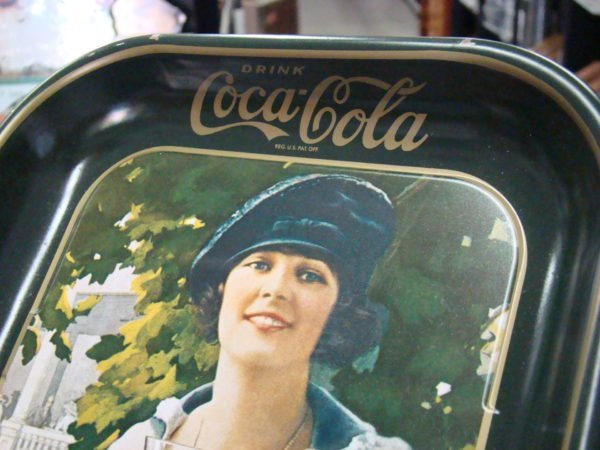 Coca-Cola Metal Serving Tray Top