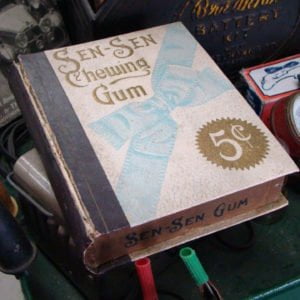 Sen-Sen Chewing Gum Book Display Box