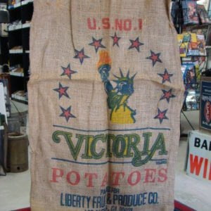 Victoria Potatoes Burlap Sack