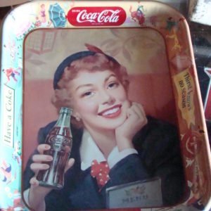 Coca-Cola Thirst Knows No Season 1953 Serving Tray