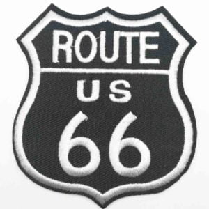 Route US 66 Vintage Style Patch