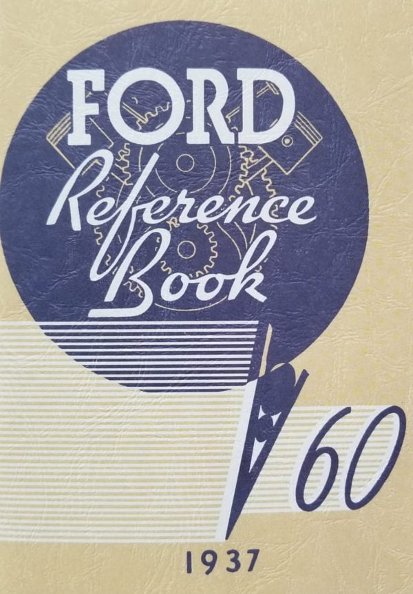 1937 Ford Owners Manual V-8 60