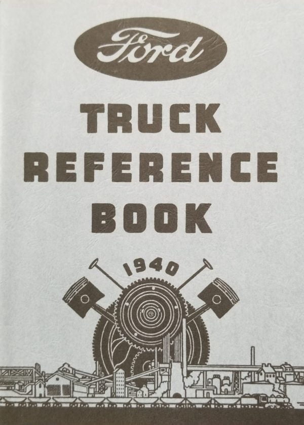 1940 Ford Truck Owners Manual