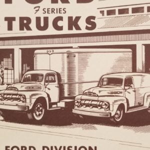 1951 Ford Truck Owners Manual