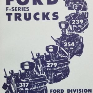 1952 Ford Truck Owners Manual