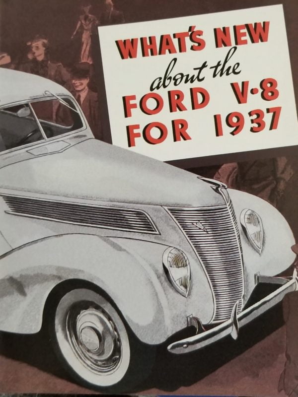 1937 Ford Passenger Car Sales Brochure Small