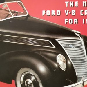 1937 Ford Passenger Car Sales Brochure