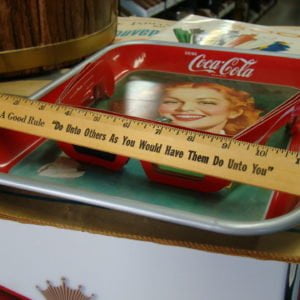 Coca-Cola A Good Rule Wooden Ruler New Old Stock