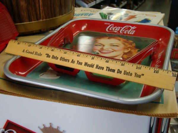 Coca-Cola A Good Rule Wooden Ruler New Old Stock