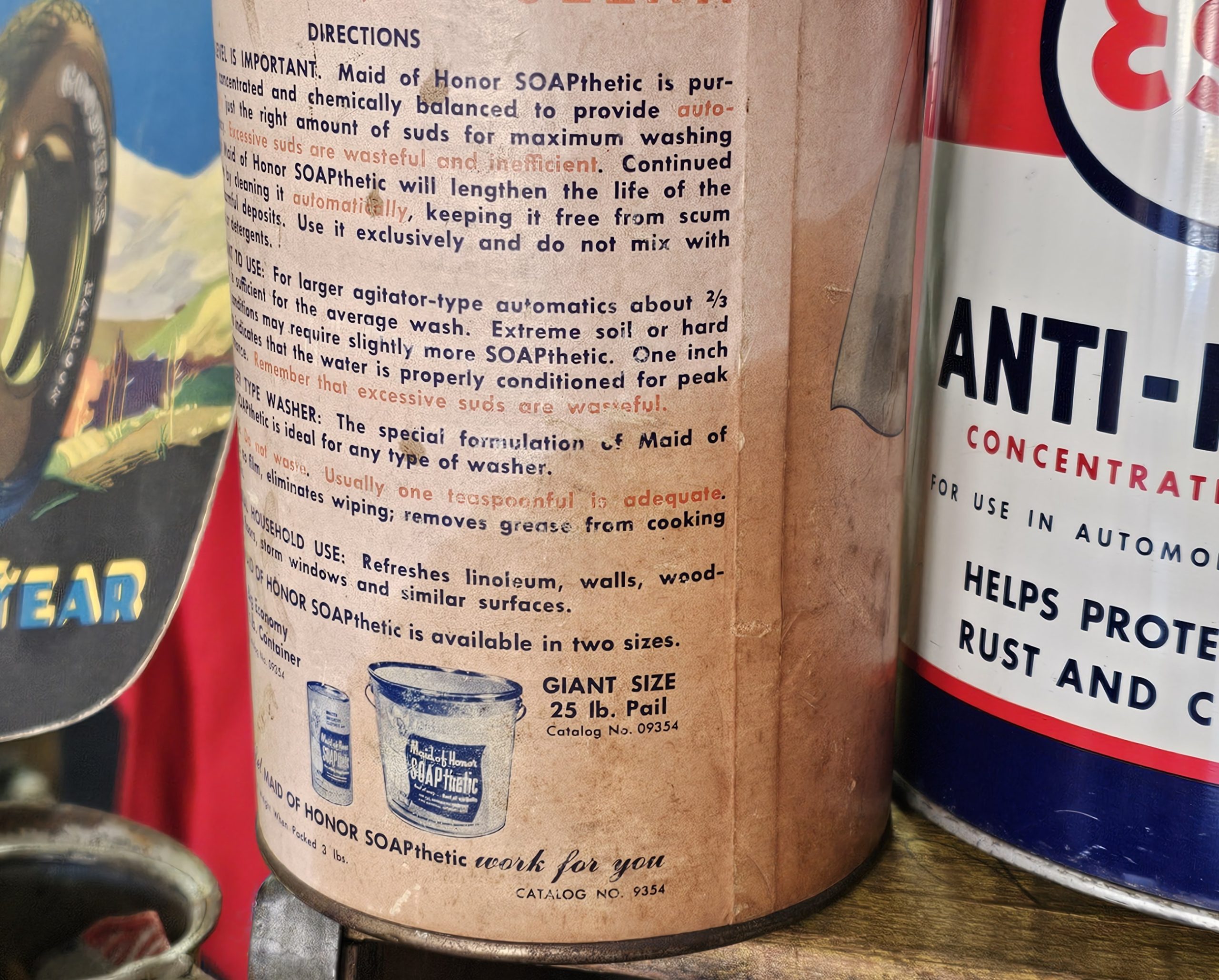 Maid Of Honor SOAPthetic Cardboard Can Discoloration