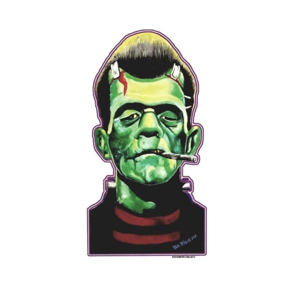 Rockabilly Greaser Frankenstein Smokin' Stogy