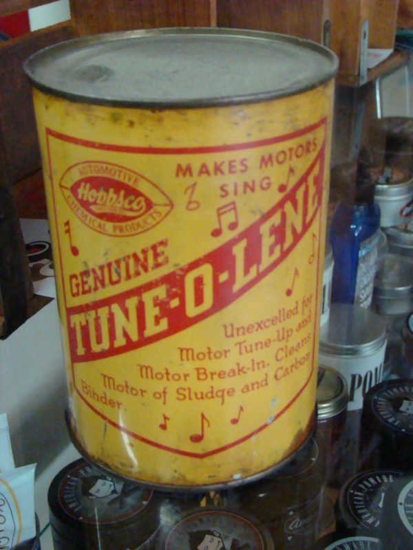 1930s Tune-O-Lene Motor Tune-Up Can