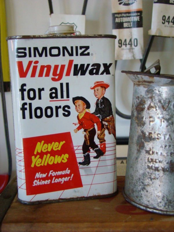 Simoniz Vinyl Wax For All Floors, 1958