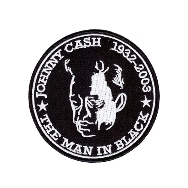 Johnny Cash Commemorative Round Patch