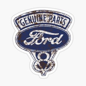 Genuine Ford Parts Sticker