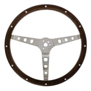 Woodgrain Steering Wheel
