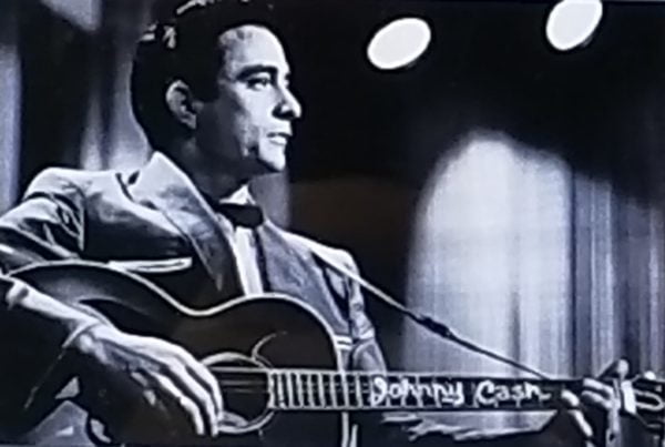 Johnny Cash & His Guitar (Cloth)