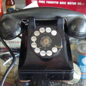 1940s Bakelite Bell Rotary Phone