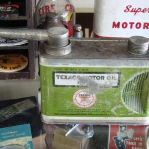 Texaco Motor Oil Heavy Handy Grip Tin