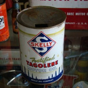 Skelly Fortified Tagolene Motor Oil Can, Quart