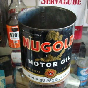 Nugold Motor Oil Can