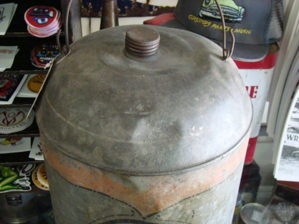 Acme Oil Can With Dispenser Top