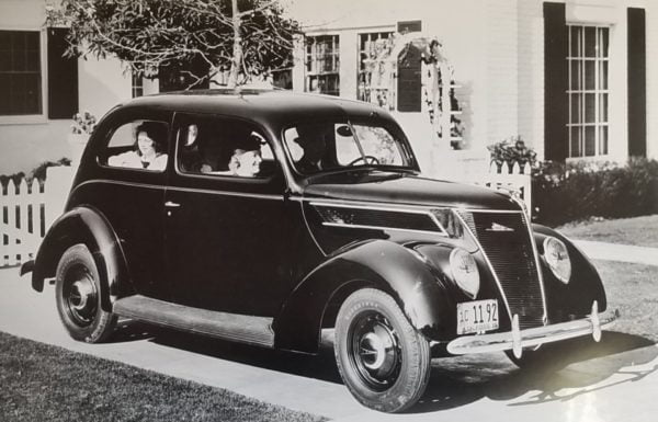 1937 Sedan With The Girls