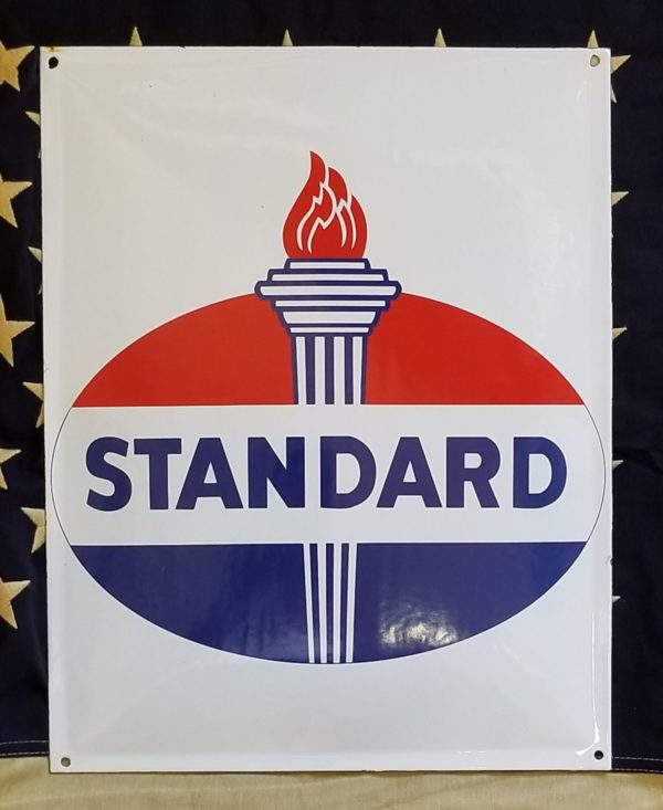 Standard Oil Gasoline, Porcelain