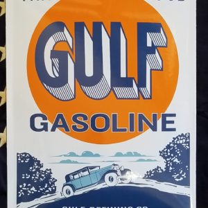 Gulf That Good Gulf Gasoline, Porcelain