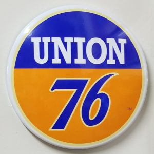 Union 76 Round Dome, Porcelain