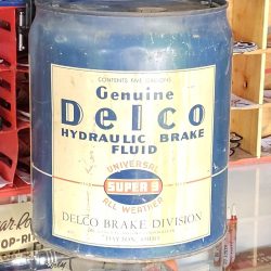 Genuine Delco Hydraulic Brake Fluid Can