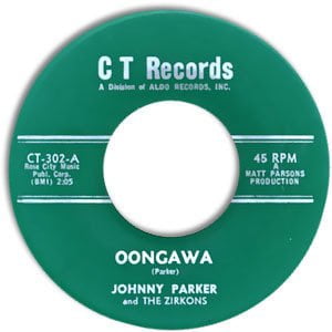 Johnny Parker And The Zirkons: Oongawa/TV Commercial