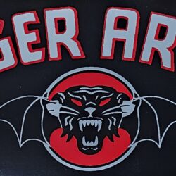 Tiger Army Black Red White Logo