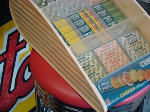 Curtiss Fruit Drops Candy/Gum Display Left