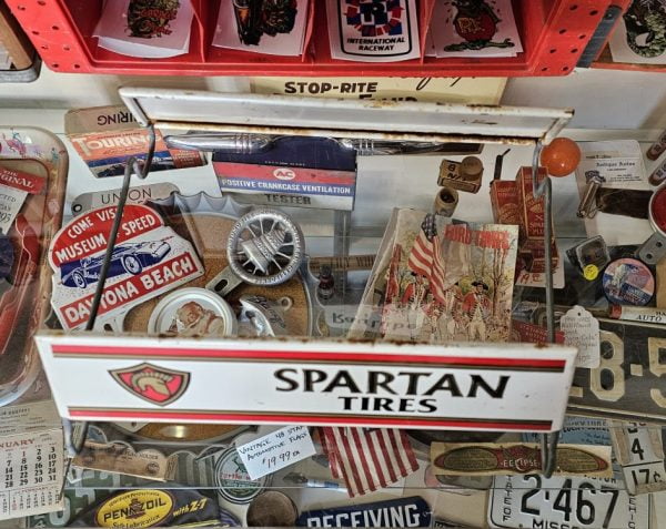 Spartan Tires Store Display Top