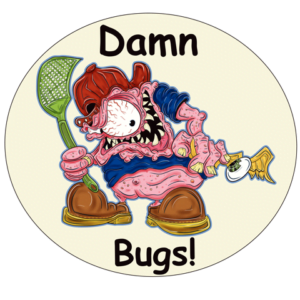 Bug Catcher Von Dutch Style Sticker