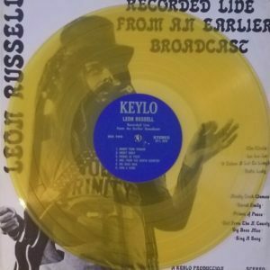 Leon Russell Recorded Live From An Earlier Broadcast Yellow LP